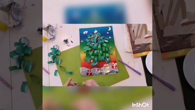Аппликация в gallery Artvaleri для дошкольников. Новогодняя елка.