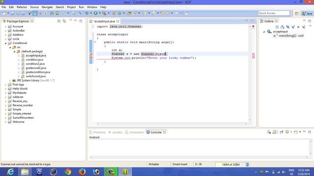 How to take Integer Input from Keyboard in Java смотреть онлайн