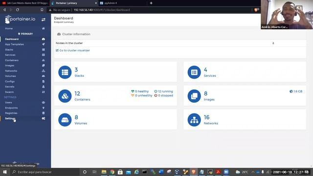 Propuesta DRP Infraestructura Docker-Swarm-Portainer смотреть онлайн