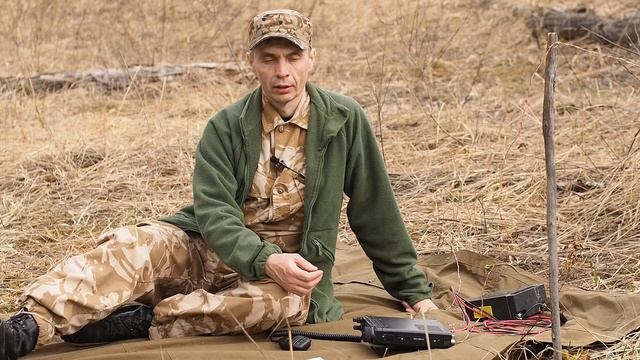 Простейшая антенна из проволоки. Радиосвязь на сотни километров на кусок провода. смотреть онлайн