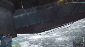 Бателфилд 4 Корабль врезается в берег на границе каспия