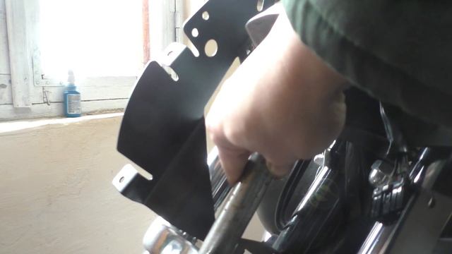 Ветрозащита а-ля T-Sport на Dyna Low Rider.... смотреть онлайн