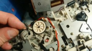 Sharp GF-909 тянет кассету. Устранение проблемы.