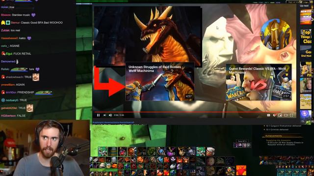 Asmongold Reacts to Classic WoW VS BFA More hd смотреть онлайн