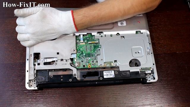 How to disassemble and clean laptop HP Compaq Presario CQ61 смотреть онлайн