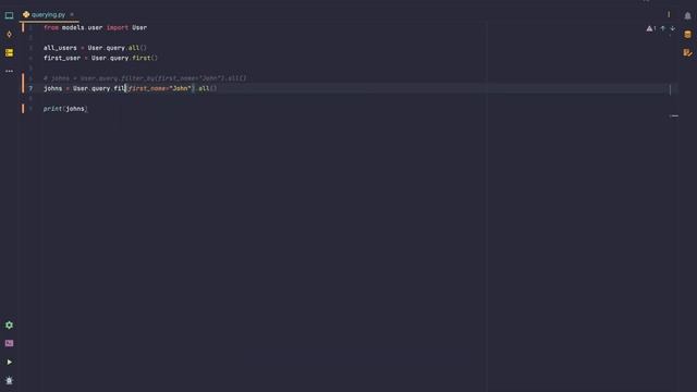 SQLAlchemy ORM crash course - Learn SQLAlchemy in 1 hour
