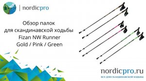 Fizan NW Runner прекрасные фиксированные палки из Италии. Обзор модели в трех цветах