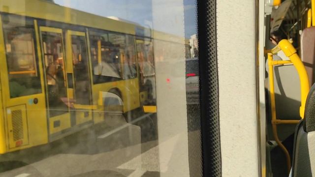 Минск.Поездка в троллейбусе БКМ-43300д,борт.3665,марш.52(31.10.2023) смотреть онлайн