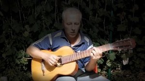 Постой паровоз. Семиструнная гитара.  Russian 7 string guitar.