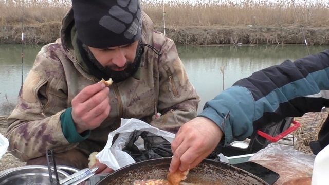 Сазан рыбалка в Дагестане - Бургеры готовим на природе смотреть онлайн