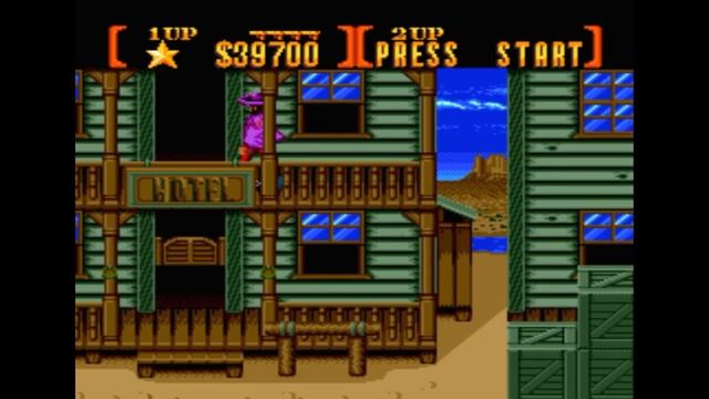 Sega Mega Drive 2 (Smd) 16-bit Sunset Riders Stage 1