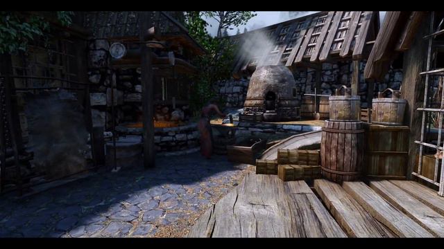 Skyrim: Modded Whiterun 2021 sneak peak ;) смотреть онлайн