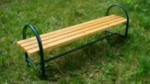 Стальные скамейки, Лавочки Садовые со спинкой