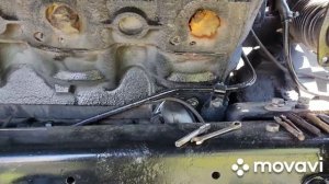 ремонт МАЗ 5440.высверливаем заломышь