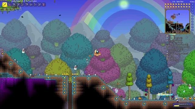 Terraria - Steam/GoG Achievements - Do You Want To Slay a Snowman? (Frost Legion!) смотреть онлайн