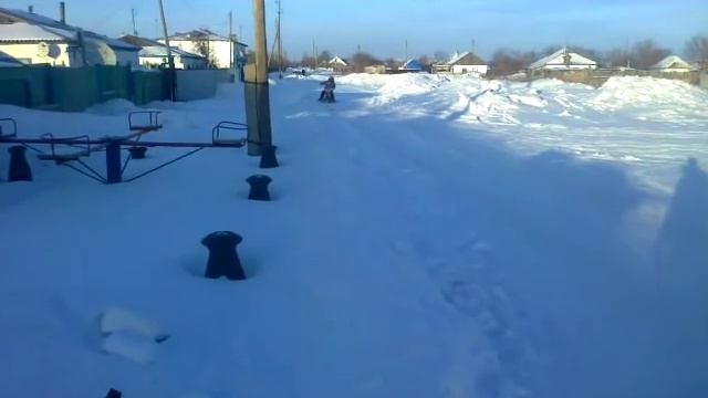 снегоход из бензопилы смотреть онлайн