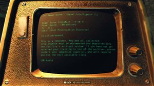 SigInt System Terminal Location 2 - Fallout 76 Terminal