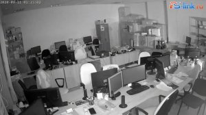 Пример записи Беспроводная умная уличная WiFi IP 2MP 1080P камера видеонаблюдения PS-TA20