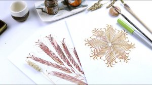 Каллиграфическое рисование плоскими инструментами: урок каллиграфии