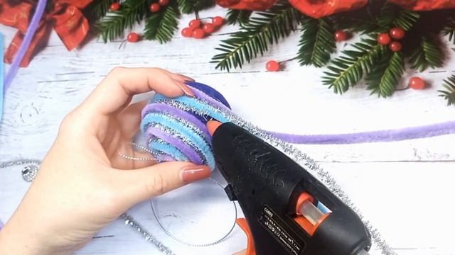 Новогодние шары МК ? DIY Christmas Ball ?