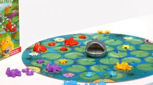 Логическая  настольная головоломка-игра "Умные лягушки" Smart Games Bondibon