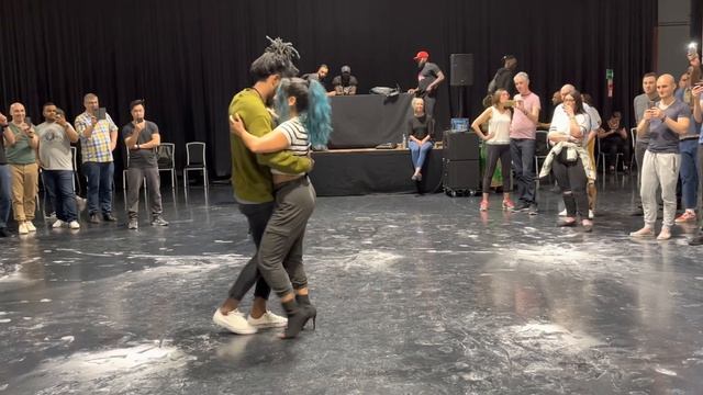 Audi & Pamelita - Urbankiz - Luxembourg Kizomba Festival 2022 смотреть онлайн