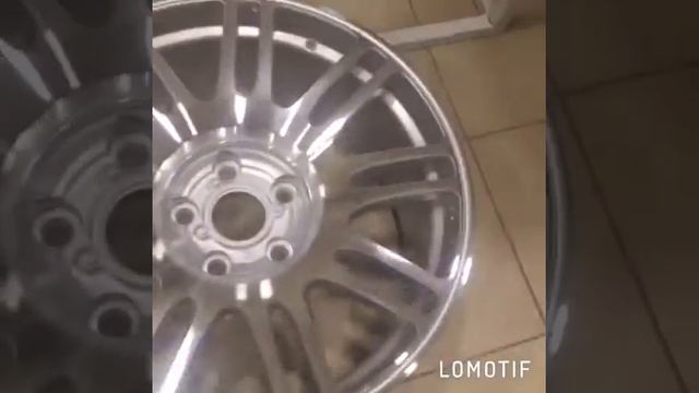 Полировка дисков до зеркального блеска