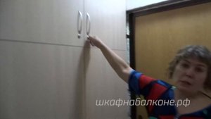 Светлый ЛДСП шкаф. Видео-отзыв Ирины! Москва и область!!