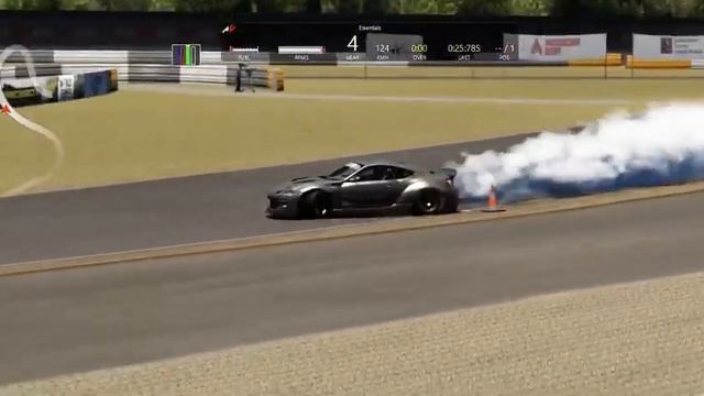 Дрифт в симуляторе Assetto Corsa во времена ковида: Toyota GT86 Moscow Raceway