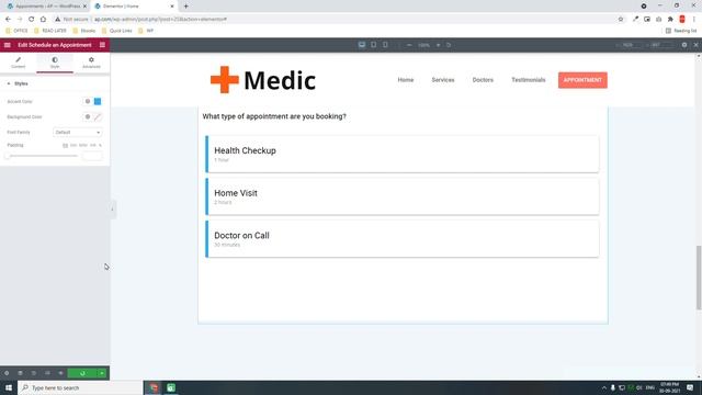 Doctor Booking Appointment Website Design with WordPress (4)