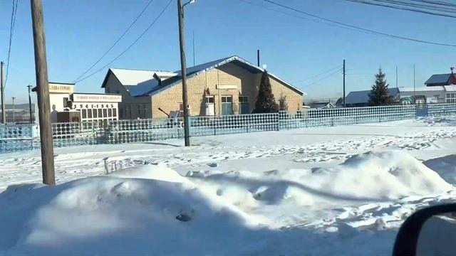Село Семеновка Нижегородская область .Зима 10 января 2023 год.