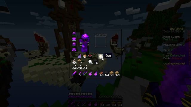 Откуда они вылезли?! | SkyWars [HyPixel][720HD+60FPS] смотреть онлайн