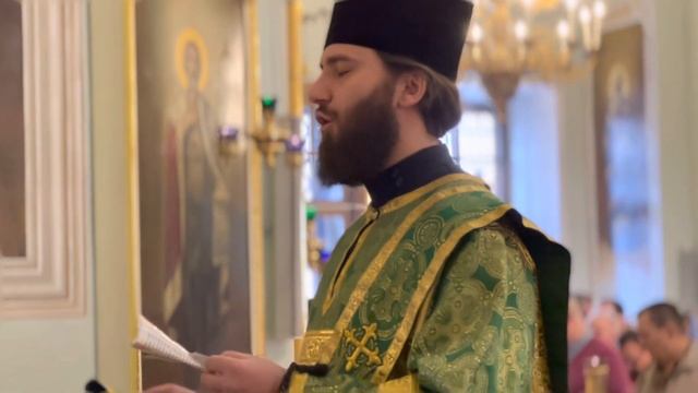 Вход Господень в Иерусалим. Божественная литургия в обители князя Даниила. смотреть онлайн