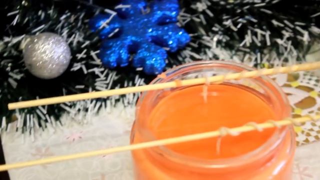 DIY | Новогодние ароматические свечи ❄