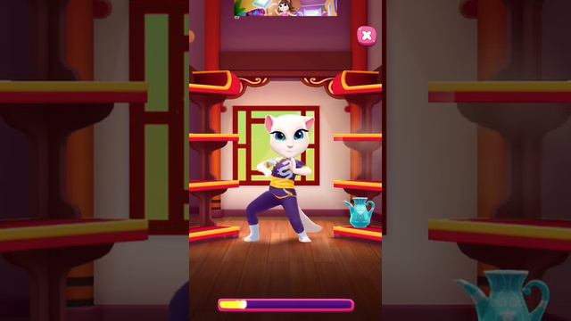 Моя Говорящая Анджела 2 15. Учимся боевым искусствам вместе с Анджелой. смотреть онлайн