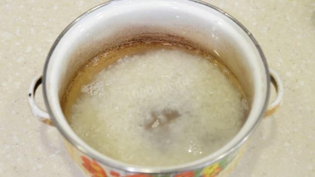 Рассыпчатый рис на гарнир в кастрюле