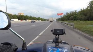 По МКАДу на мопеде 50 кубов.ПЕРВЫЙ РАЗ В МОСКВЕ!(18+!!!)