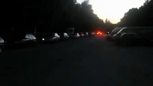 Лада Ларгус - старт с пробуксовкой