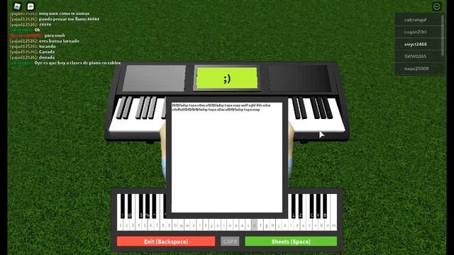 roblox fur elise (sheets in description смотреть онлайн