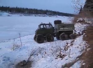 Вездеходы Зырянин. Поездка на Юрьяху по первому снегу