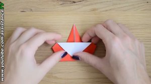 ДЕД МОРОЗ из БУМАГИ / ПРОСТОЕ ОРИГАМИ на НОВЫЙ ГОД