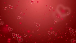 Красивый фон сердечки(2)-Футаж