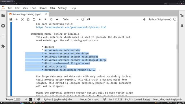 What is the Top2Vec Speed Parameter (fast-learn, learn, and deep-learn) - Top2Vec and Python 01 смотреть онлайн