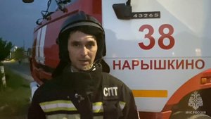 Орловские огнеборцы ликвидировали пожар в Нарышкино
