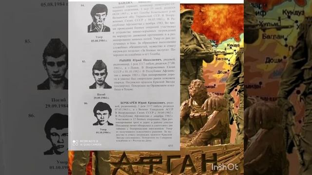 Памяти Погибших ребят 45-саперного полка п/п 88870. Афганистан Чарикар.