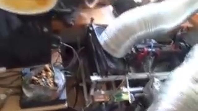 КОМП с 6-ю видеокартами! своими руками с системой охлаждения через форточку! смотреть онлайн