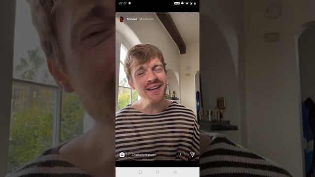 Finneas - Video Games (Lana Del Rey cover) | Instagram stories | 4 APR 2020 [corona]