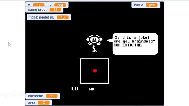 Recreating Undertale on scratch pt 1 смотреть онлайн