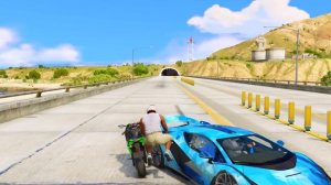 GTA 5: INDIAN BIKES SPEED CRASH TEST | DANGEROUS ACCIDENT EXPERIMENT | GTA 5 MODS!