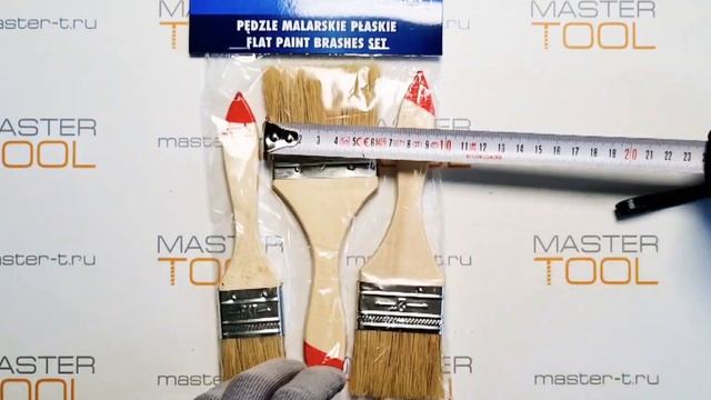 Набор кистей VOREL 3 шт. 1,5", 9930 смотреть онлайн